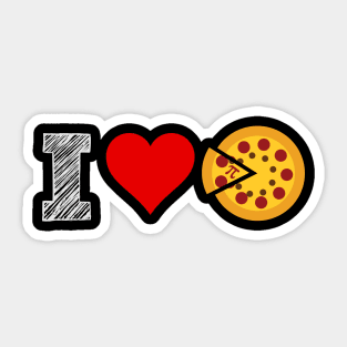 Pi Day Pizza Pi Sticker